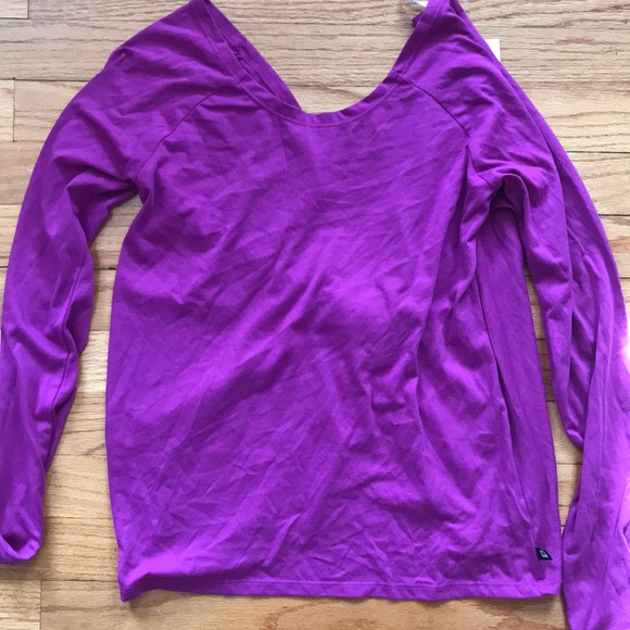 NEW - FABLETICS womens XS shirt open twist back - Picture 3 of 3
